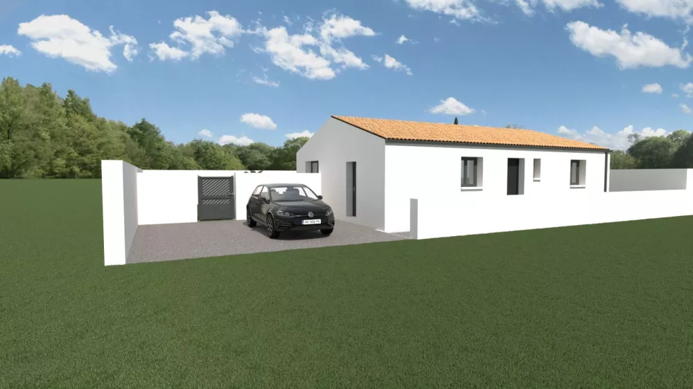 Image du modèle de maison FACADE AVANT