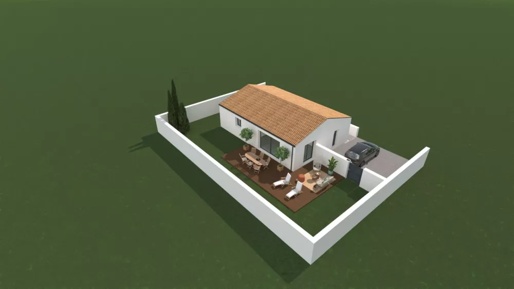 Image du modèle de maison VISUEL EXTERIEUR