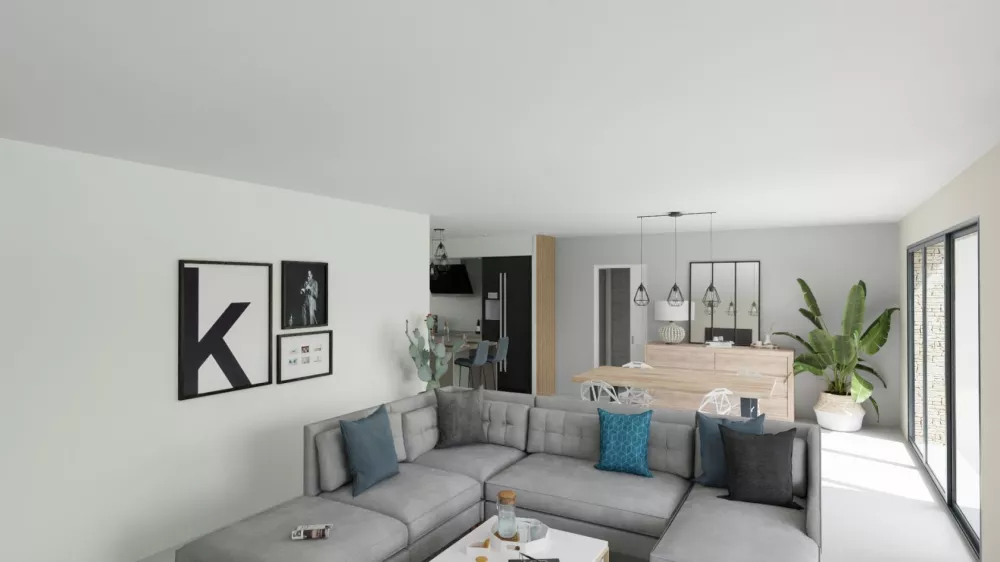 Image du modèle de maison VUE INT SALON