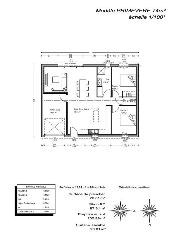 Image du modèle de maison 00 PLAN 73 - copie