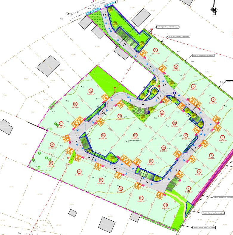 Image du terrain Terrain à bâtir de 325 m² à TAUGON (17)