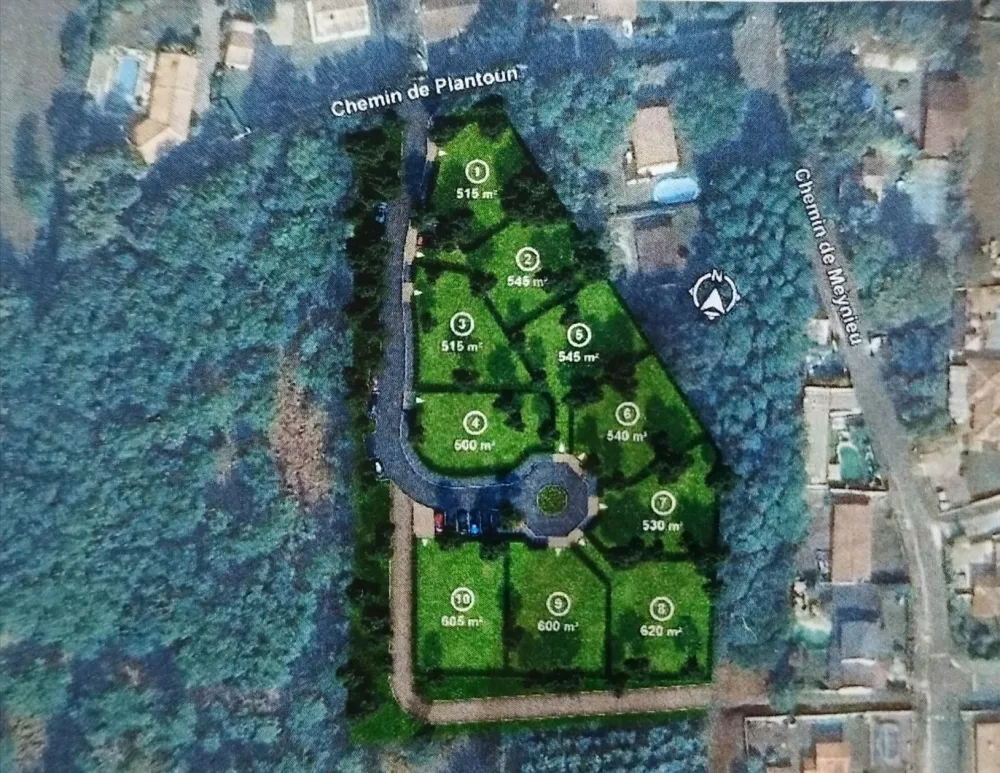 Image du terrain Terrain à bâtir de 530 m² à BRACH (33)