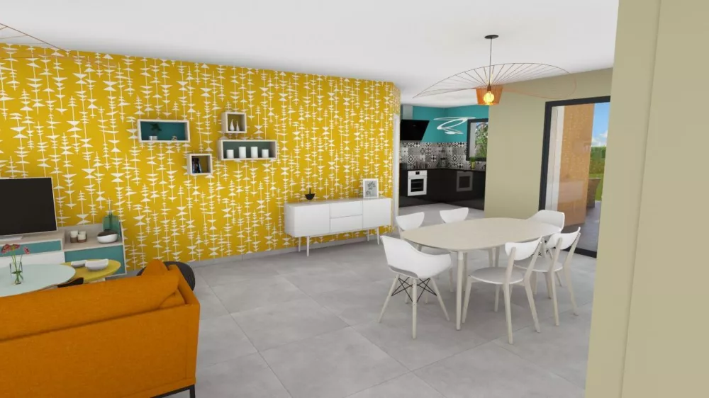 Image du modèle de maison MAGNOLIA 4G-127 - INT