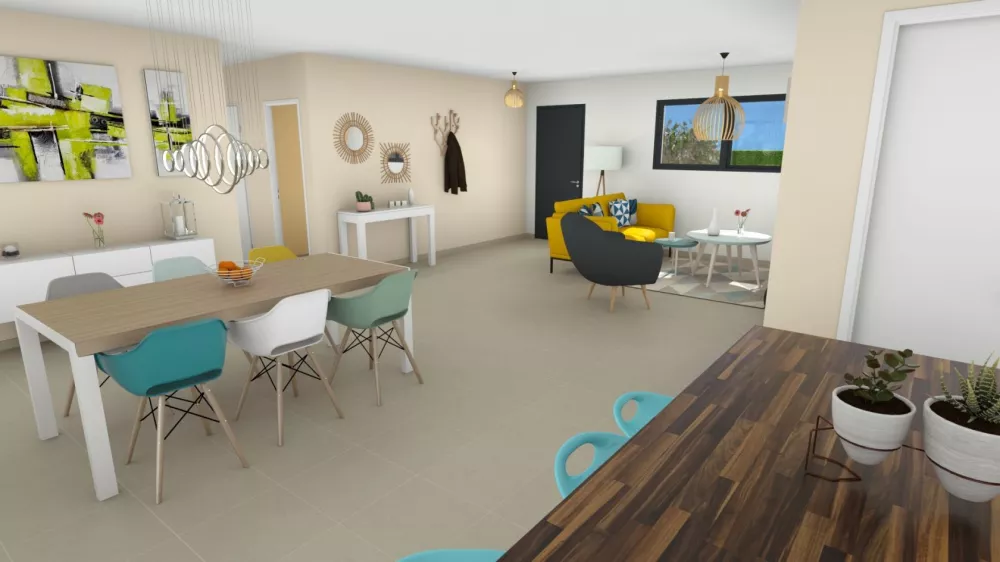 Image du modèle de maison PETUNIA 3G-114 - INT