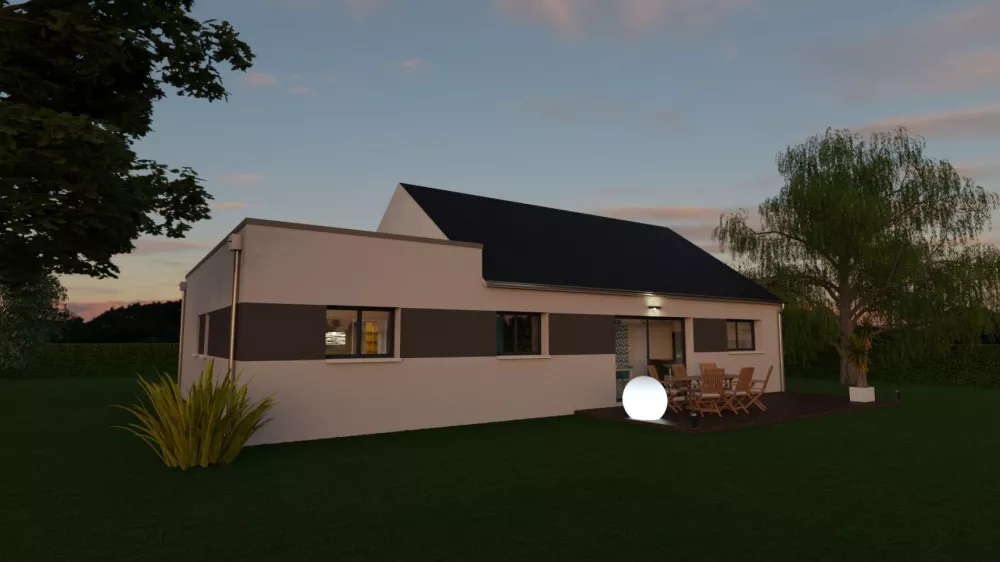 Image du modèle de maison PETUNIA 3G-114 - PERS 4