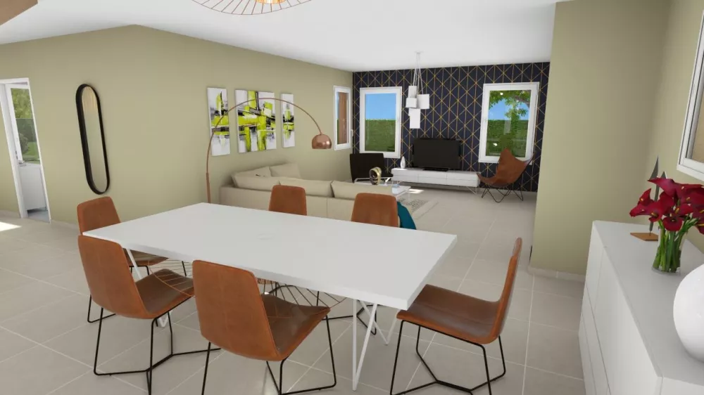 Image du modèle de maison ANEMONE 4G - 194 - INT 2
