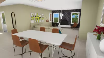 Image du modèle de maison ANEMONE 4G - 194 - INT 2