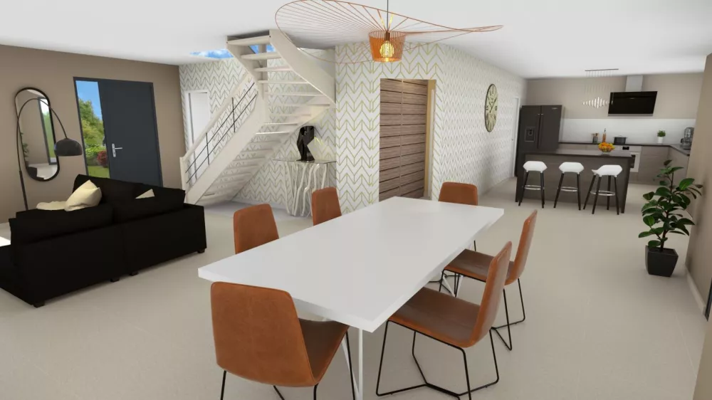 Image du modèle de maison BETULA 4G-180 - INT