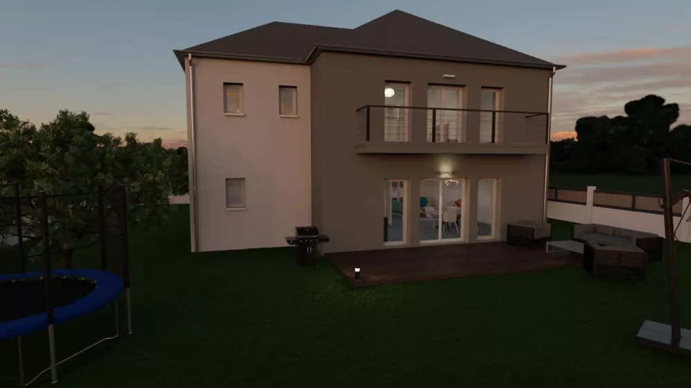 Image du modèle de maison FUSCHIA 4G-131 - PERS 3