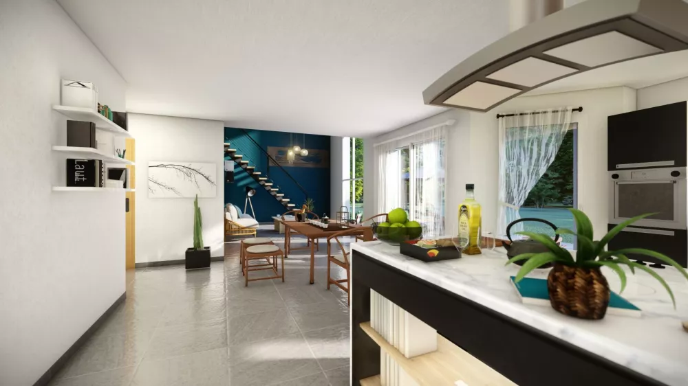 Image du modèle de maison Final Intérieur 4K Ostrya