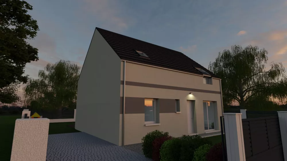 Image du modèle de maison SCILLA 4-96 - PERS 2