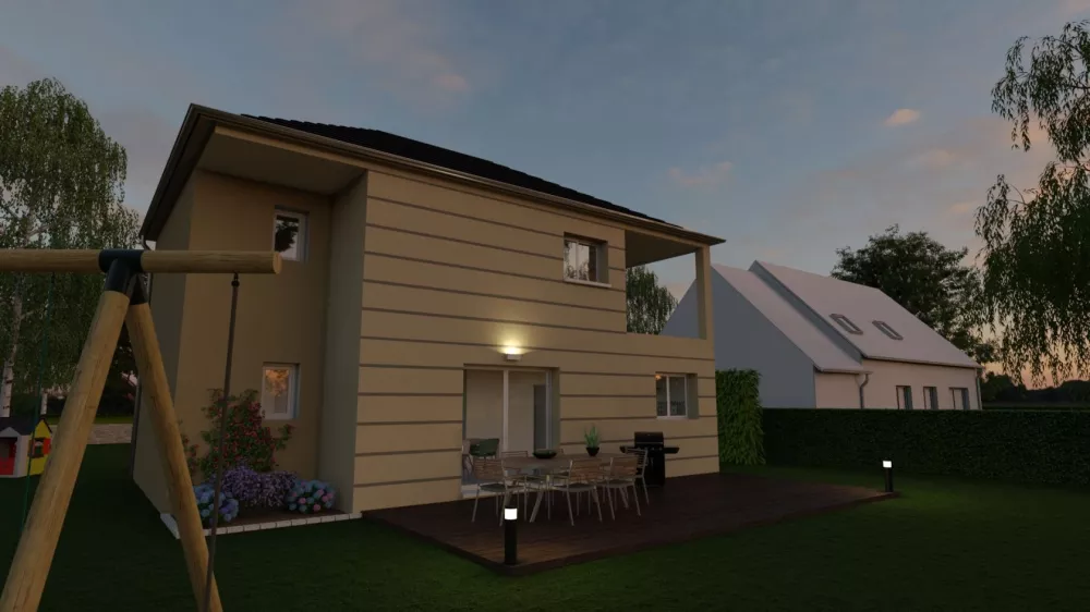 Image du modèle de maison SILENE 4G-134 - PERS 4