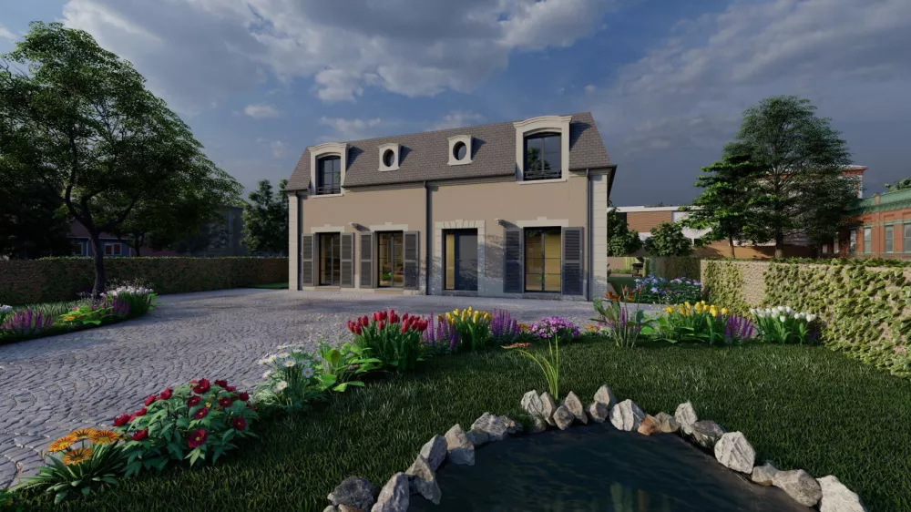 Image du modèle de maison ALLIUM 5-166 - PERS 1