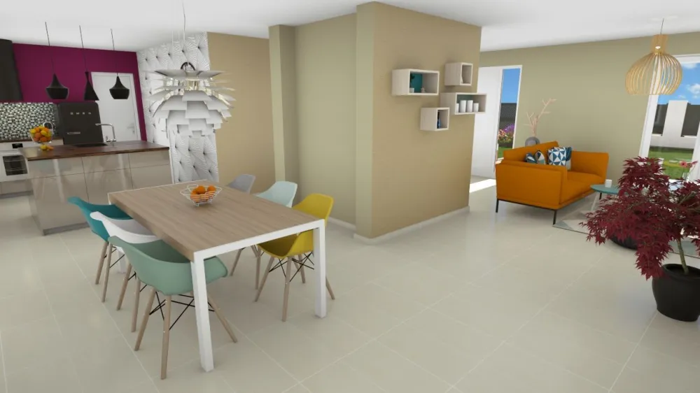 Image du modèle de maison CARLINA 5G-133 - INT