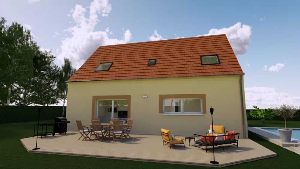 Image du modèle de maison TULIPA 4G-125 - PERS 4
