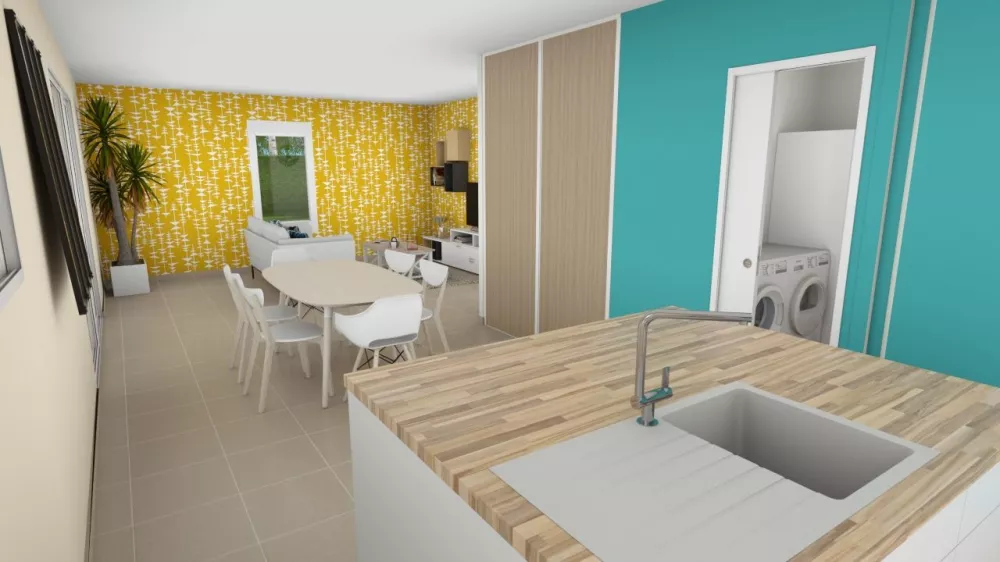 Image du modèle de maison TULIPA 5G-126 - INT