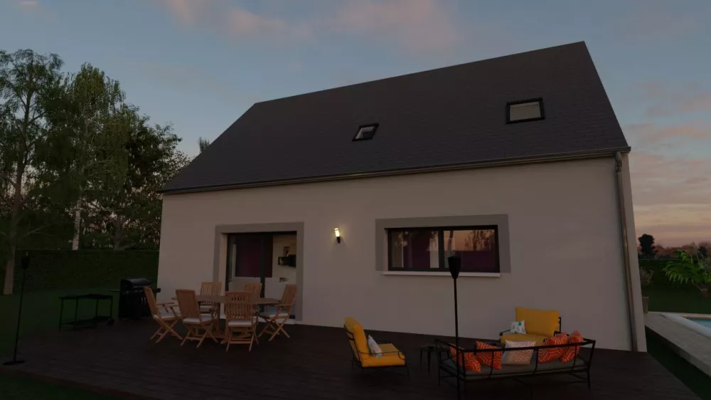 Image du modèle de maison TULIPA 3G-95 - PERS 4