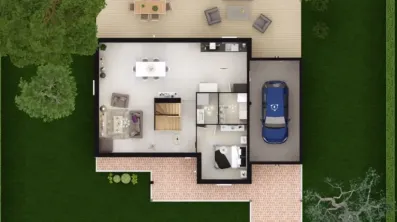 Image du modèle de maison VERONICA 5G-126 - DESSUS RDC