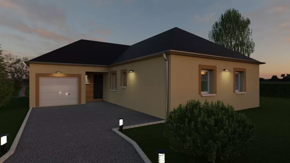 Image du modèle de maison CLEMATIS 4G - 117 - PERS 1
