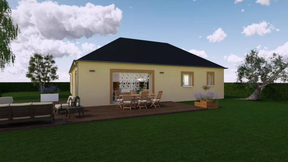 Image du modèle de maison CLEMATIS 4G - 117 - PERS 3