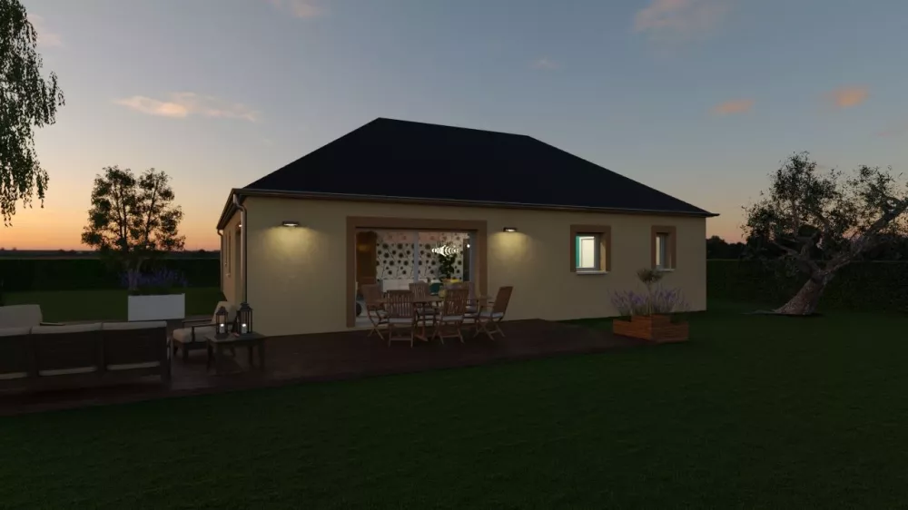 Image du modèle de maison CLEMATIS 4G - 117 - PERS 4