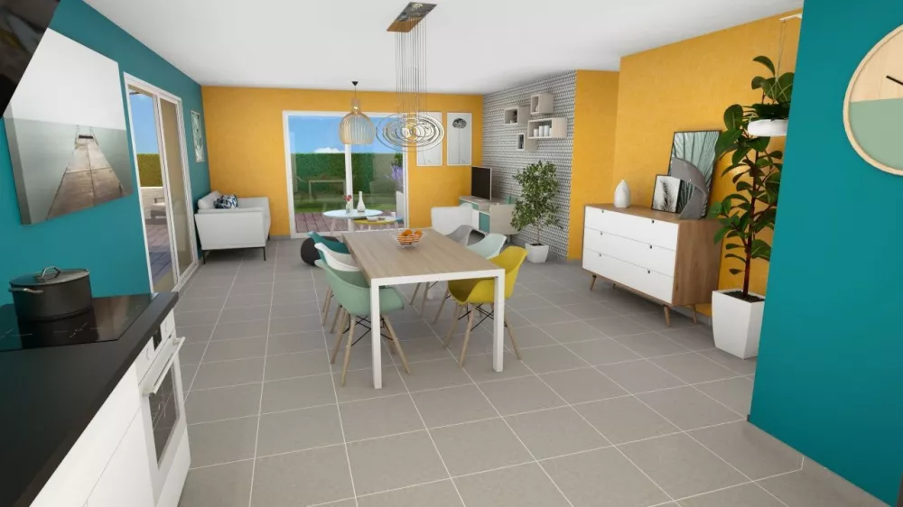 Image du modèle de maison CLEMATIS 3G-90 - INT