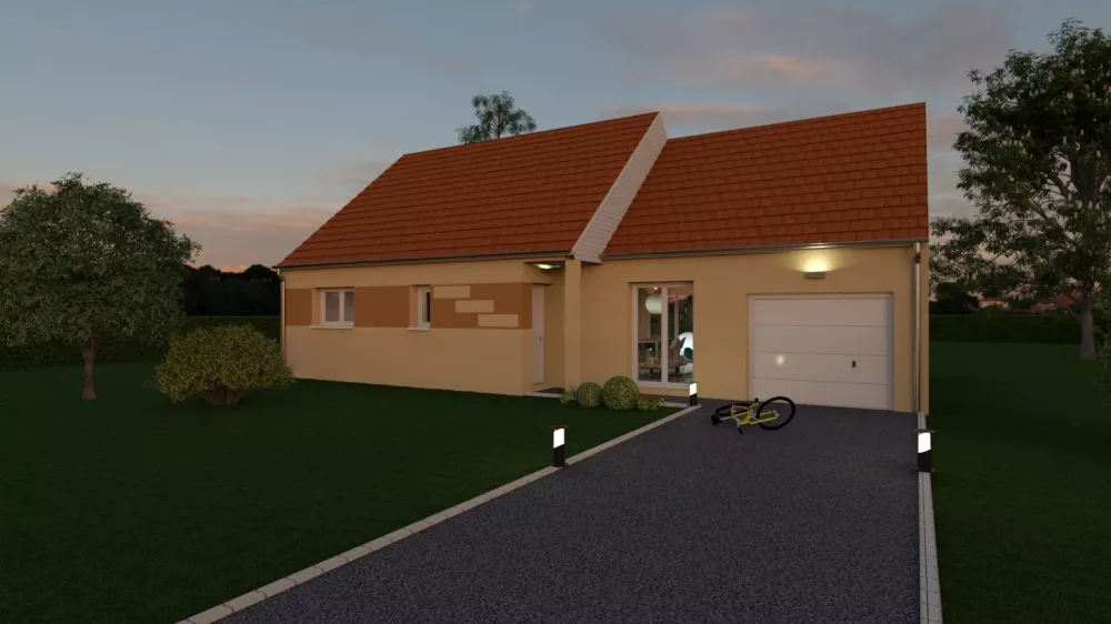 Image du modèle de maison IXORA 3G-88 - PERS 1