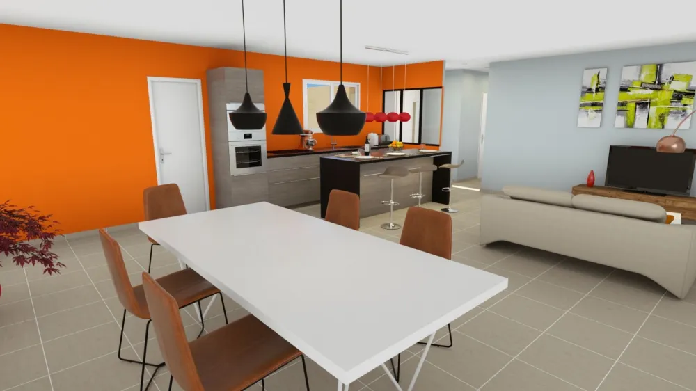 Image du modèle de maison MAHONIA 4G-126 - INT