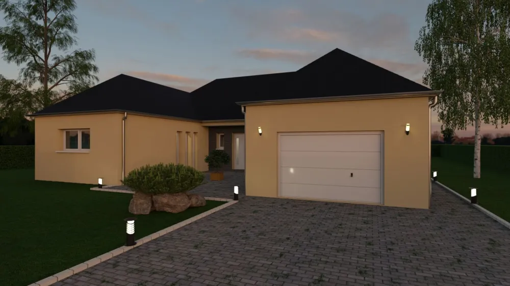 Image du modèle de maison MAHONIA 4G-126 - PERS 1