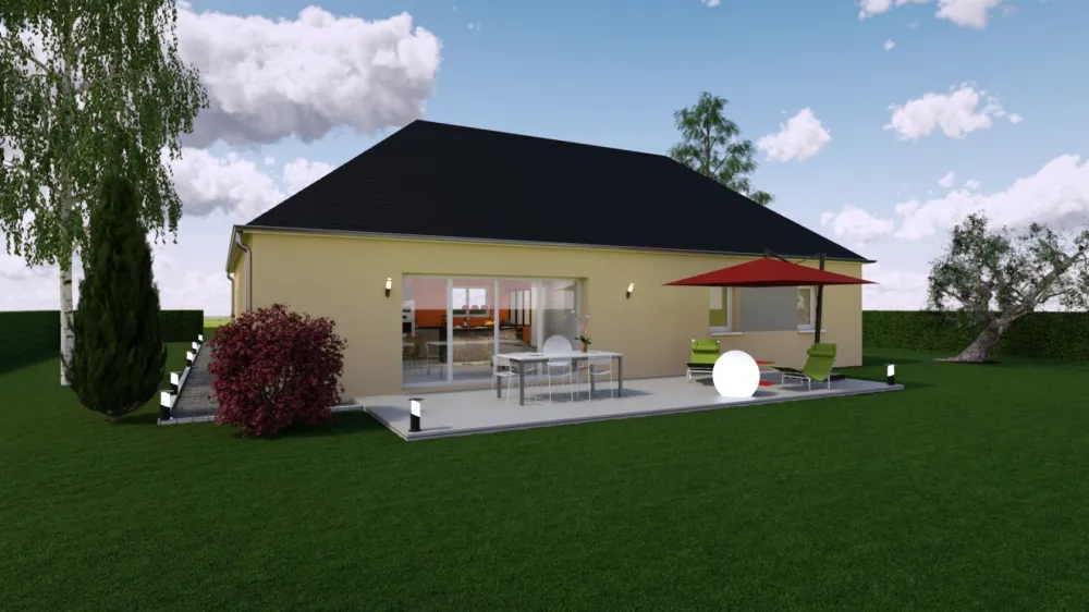 Image du modèle de maison MAHONIA 4G-126 - PERS 4