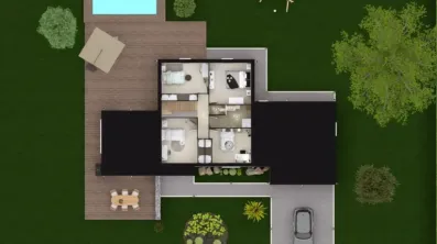 Image du modèle de maison ASARINA 5G-164 - DESSUS ETAGE