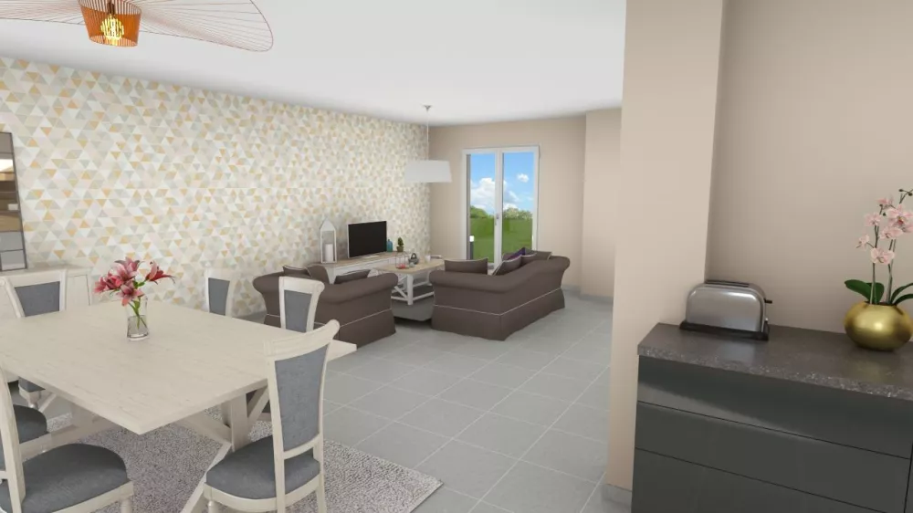 Image du modèle de maison DAPHNE 5G - 131 - INT