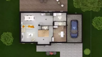 Image du modèle de maison IBERIS 7G - 139 - DESSUS RDC