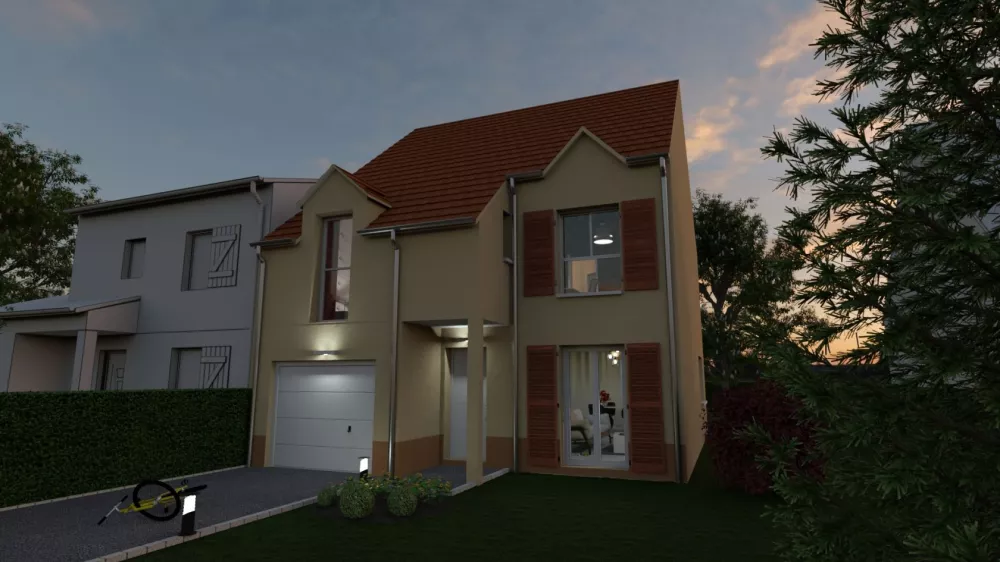 Image du modèle de maison KERRIA 4G-108 - PERS 2