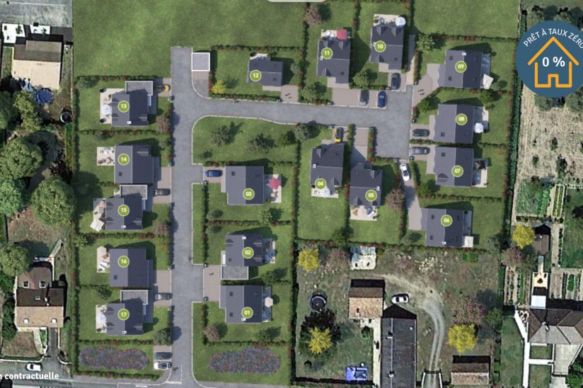 Image du modèle de maison terrain guecelard