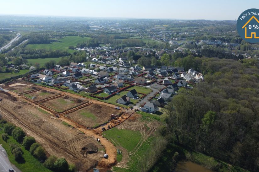 Image du modèle de maison terrain st sat