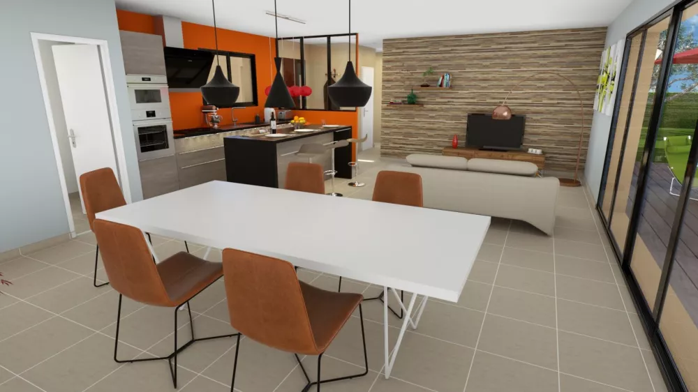 Image du modèle de maison MAHONIA3G-108-INT