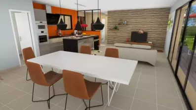 Image du modèle de maison MAHONIA3G-108-INT