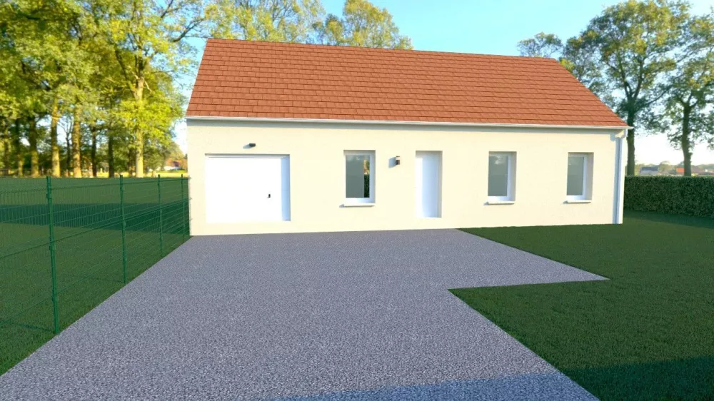 Image du modèle de maison façade