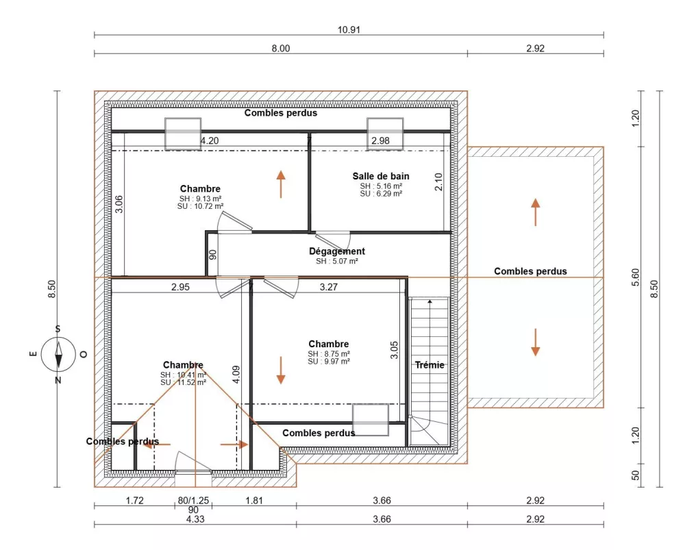 Image du modèle de maison ETAGE