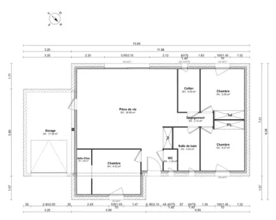 Image du modèle de maison plan