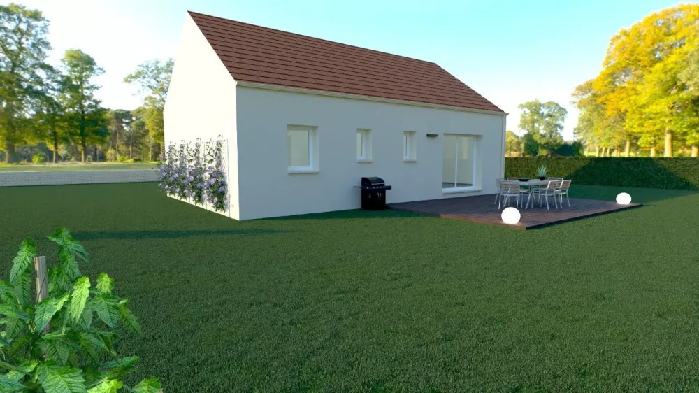 Image du modèle de maison arrière 78