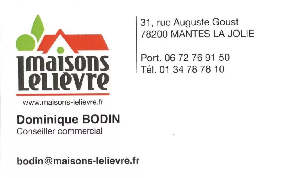 Image du modèle de maison CARTE VISITE ML JPEG