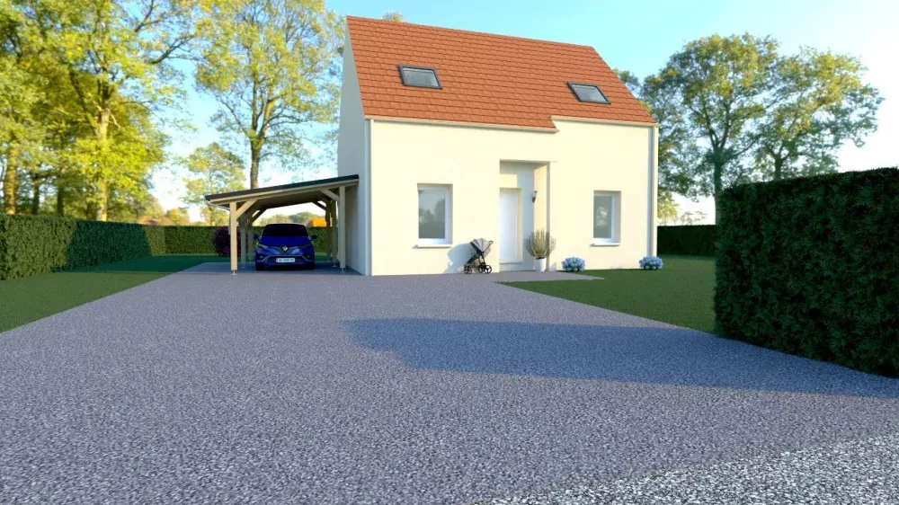 Image du modèle de maison façade 2 access 98
