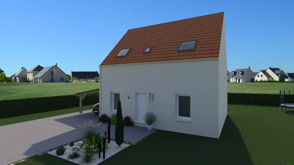 Image du modèle de maison façade access 112