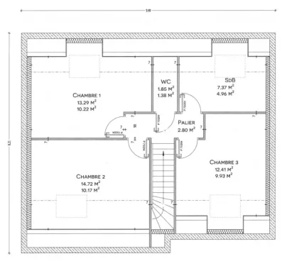 Image du modèle de maison Acces 98 ETAGE