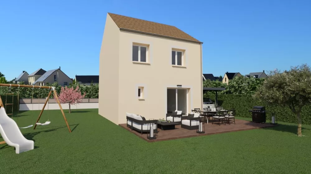 Image du modèle de maison FACADE ARRIERE