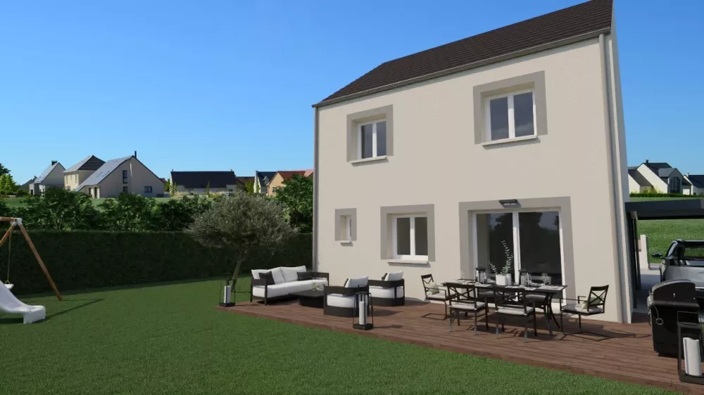 Image du modèle de maison FACADE ARRIERE