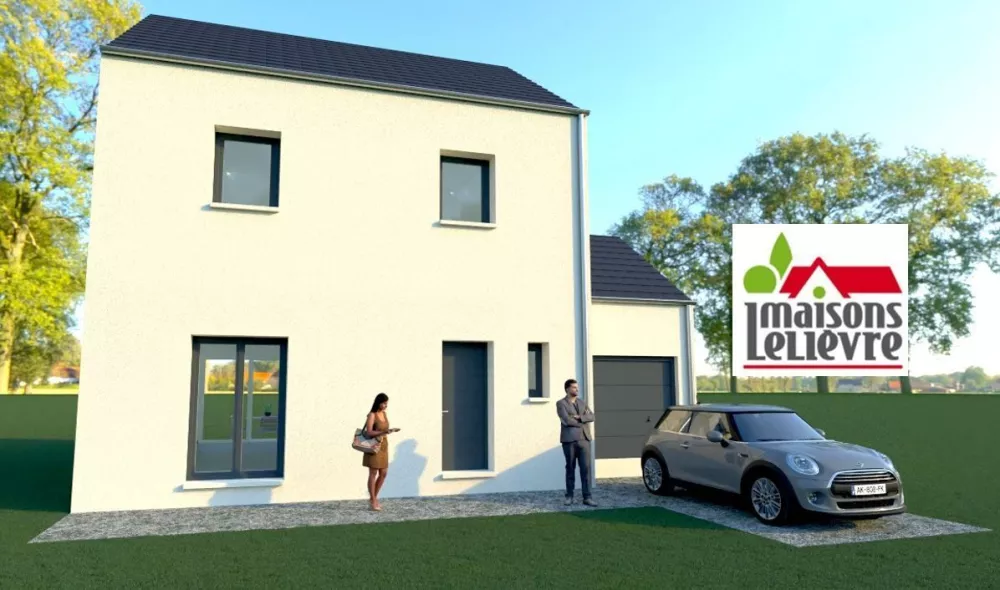 Image du modèle de maison VISUEL R+1 95 GAC AV