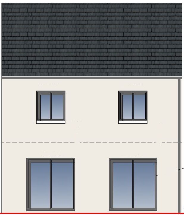 Image du modèle de maison FACADE ARRIERE ANNONCE